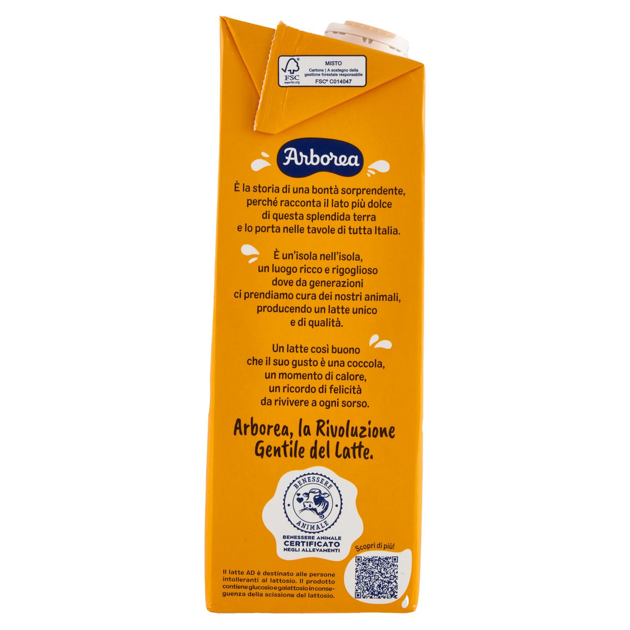 Arborea Ad Latte Scremato ad Alta Digeribilità Senza Lattosio 1000 ml