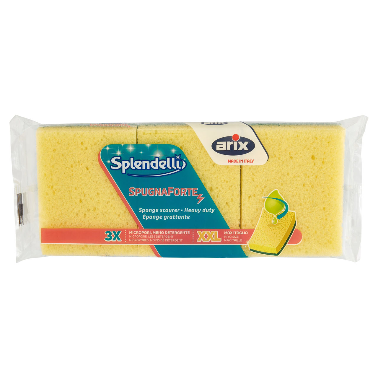 arix Splendelli SpugnaForte XXL 3 pz