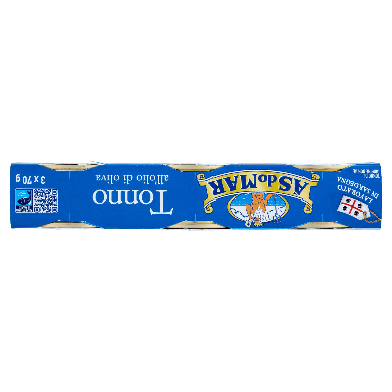 Asdomar Tonno all'olio di oliva 3 x 70 g