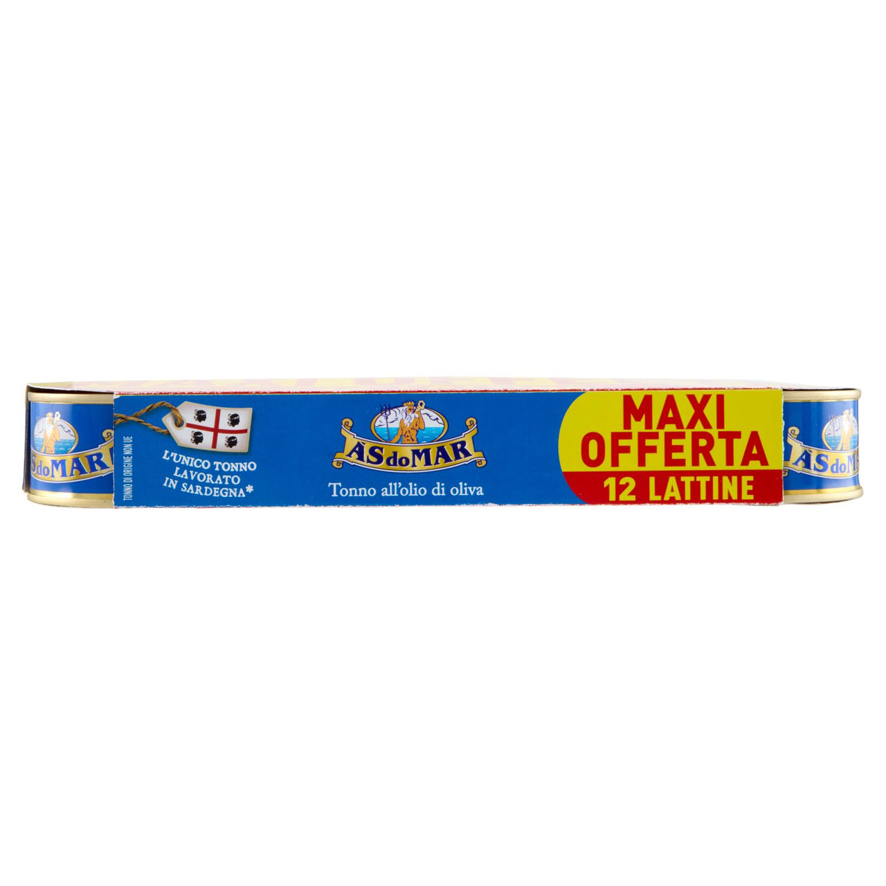 Asdomar Tonno all'olio d'oliva in scatola 12 x 70 g