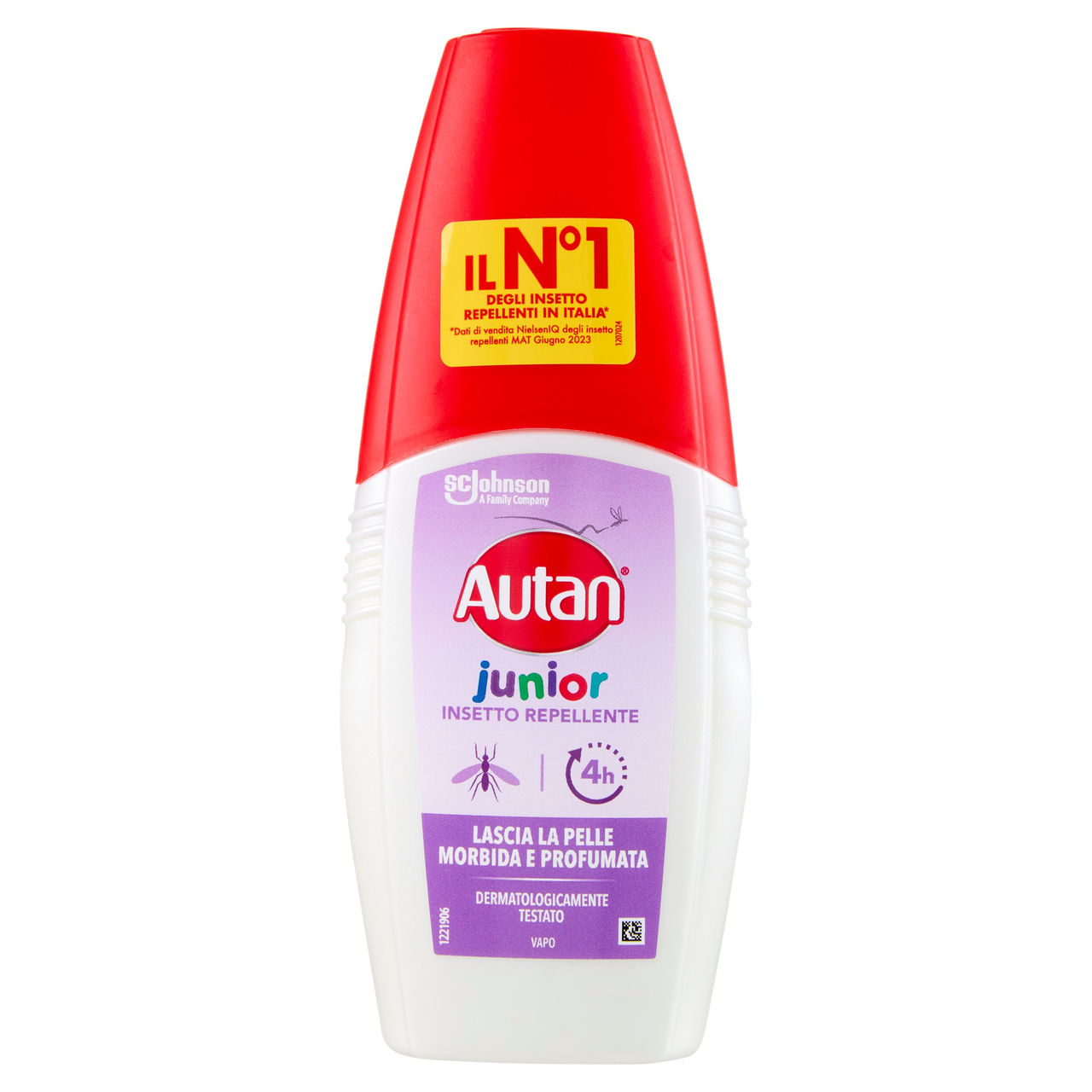 Autan Junior Vapo per Bambini Oltre 2 Anni Insetto Repellente e Antizanzare Tigre e Comuni, 100ml