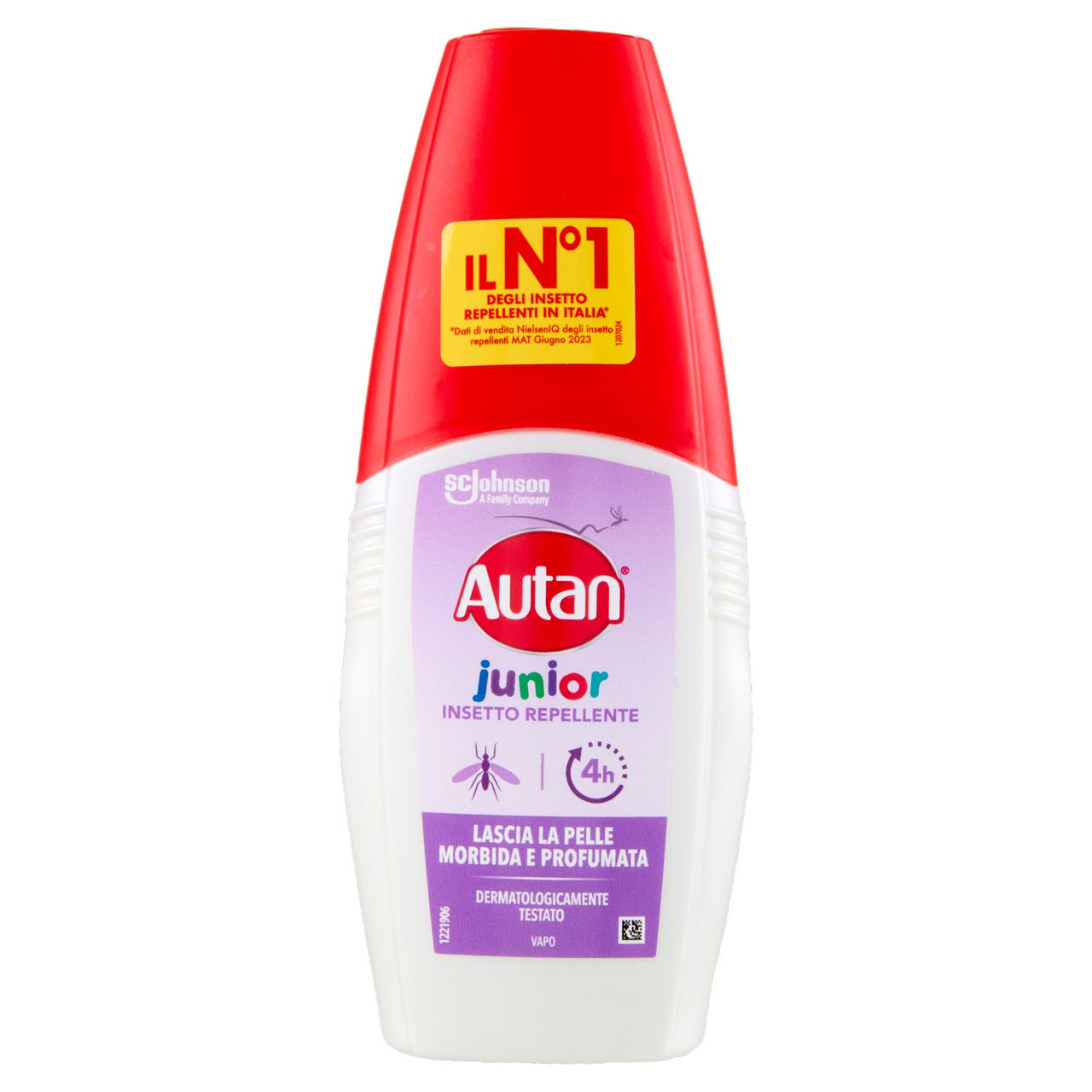 Autan Junior Vapo per Bambini Oltre 2 Anni Insetto Repellente e Antizanzare Tigre e Comuni, 100ml