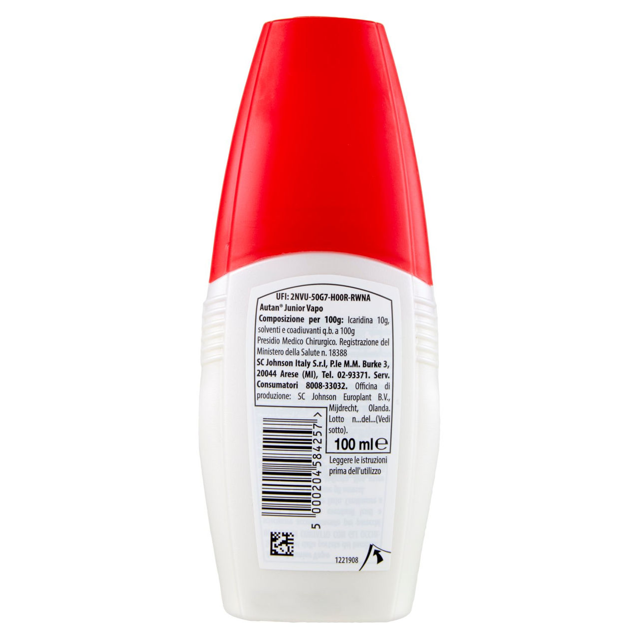 Autan Junior Vapo per Bambini Oltre 2 Anni Insetto Repellente e Antizanzare Tigre e Comuni, 100ml