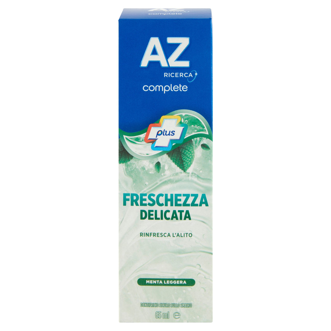 AZ Dentifricio Complete Plus Freschezza Delicata Menta Leggera 65 ml