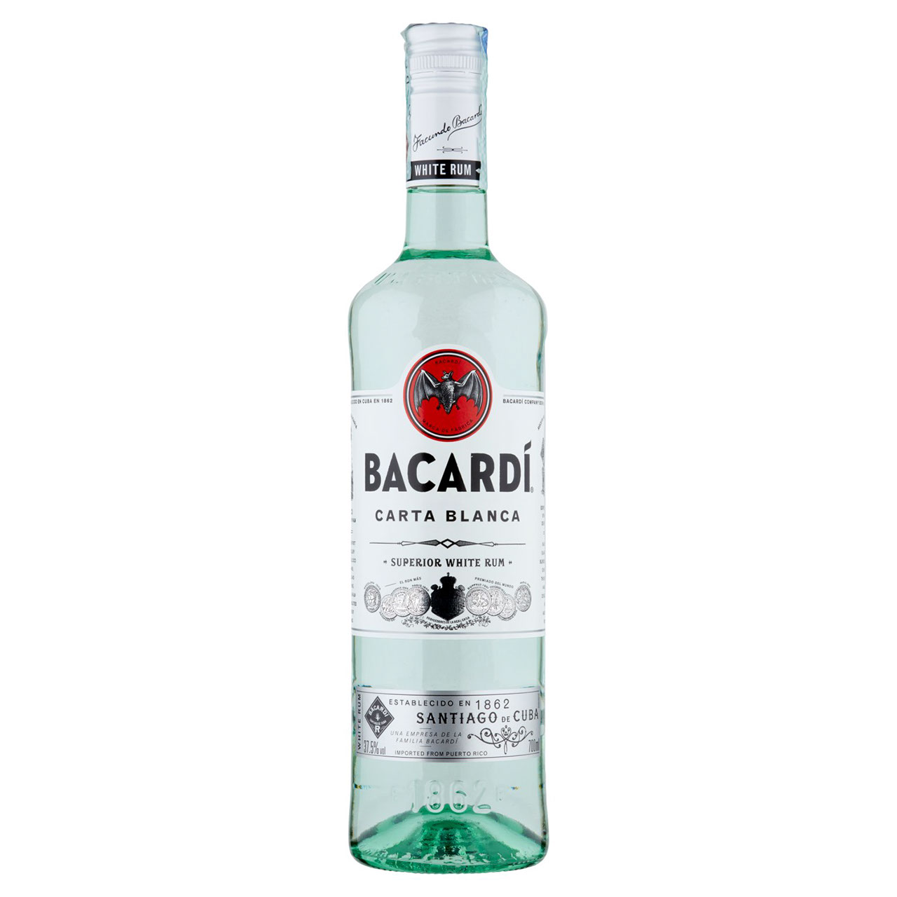 Bacardi Carta Blanca Superior White Rum 700 ml | Conad
