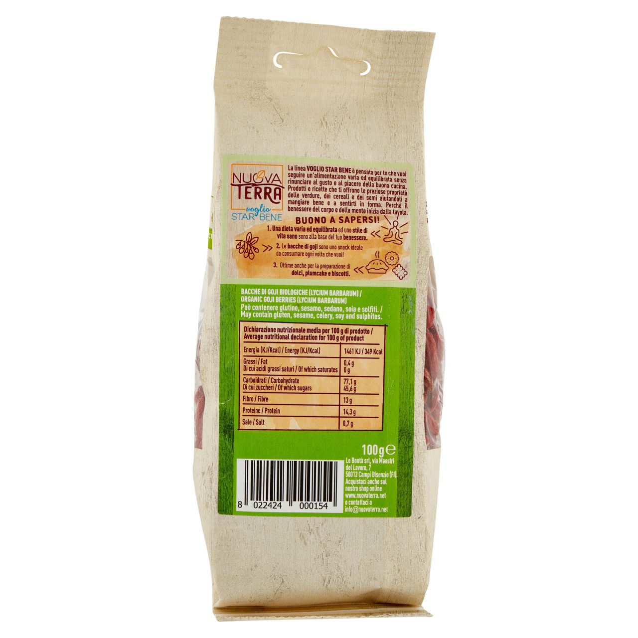 Bacche Goji Bio  conf. 100g