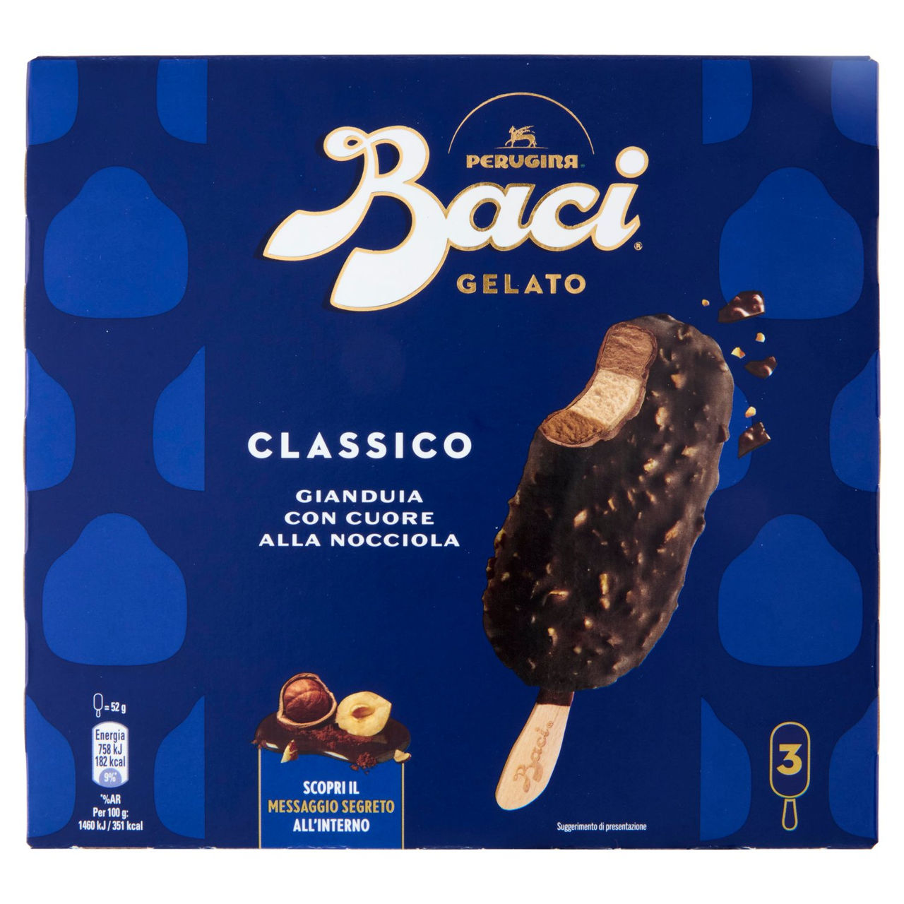 BACI PERUGINA Stecco Classico 3x52g