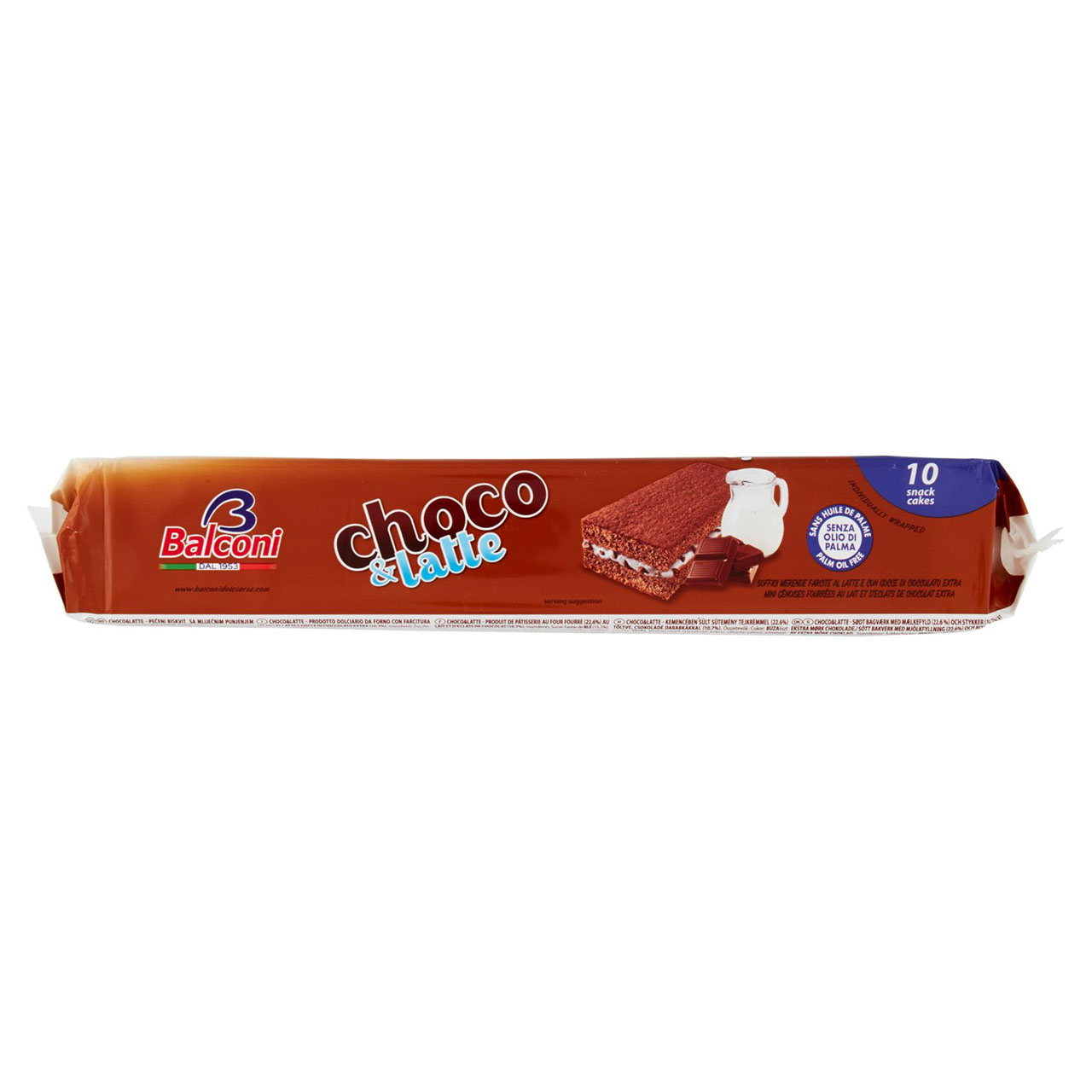 Balconi choco & latte 10 x 30 g