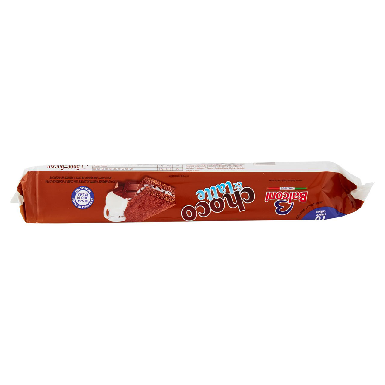 Balconi choco & latte 10 x 30 g