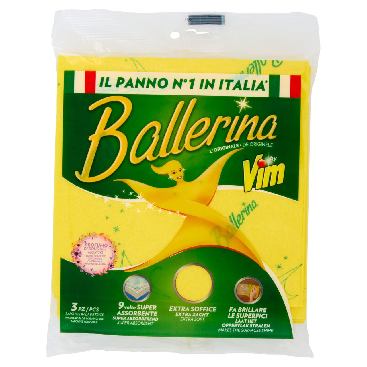 Ballerina Profumo di Bouquet Fiorito 3 pz