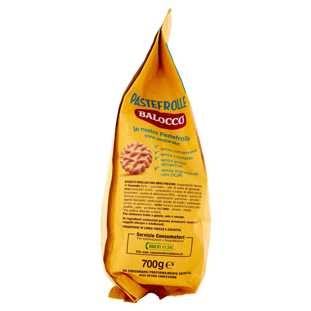 Balocco Pastefrolle 700 g