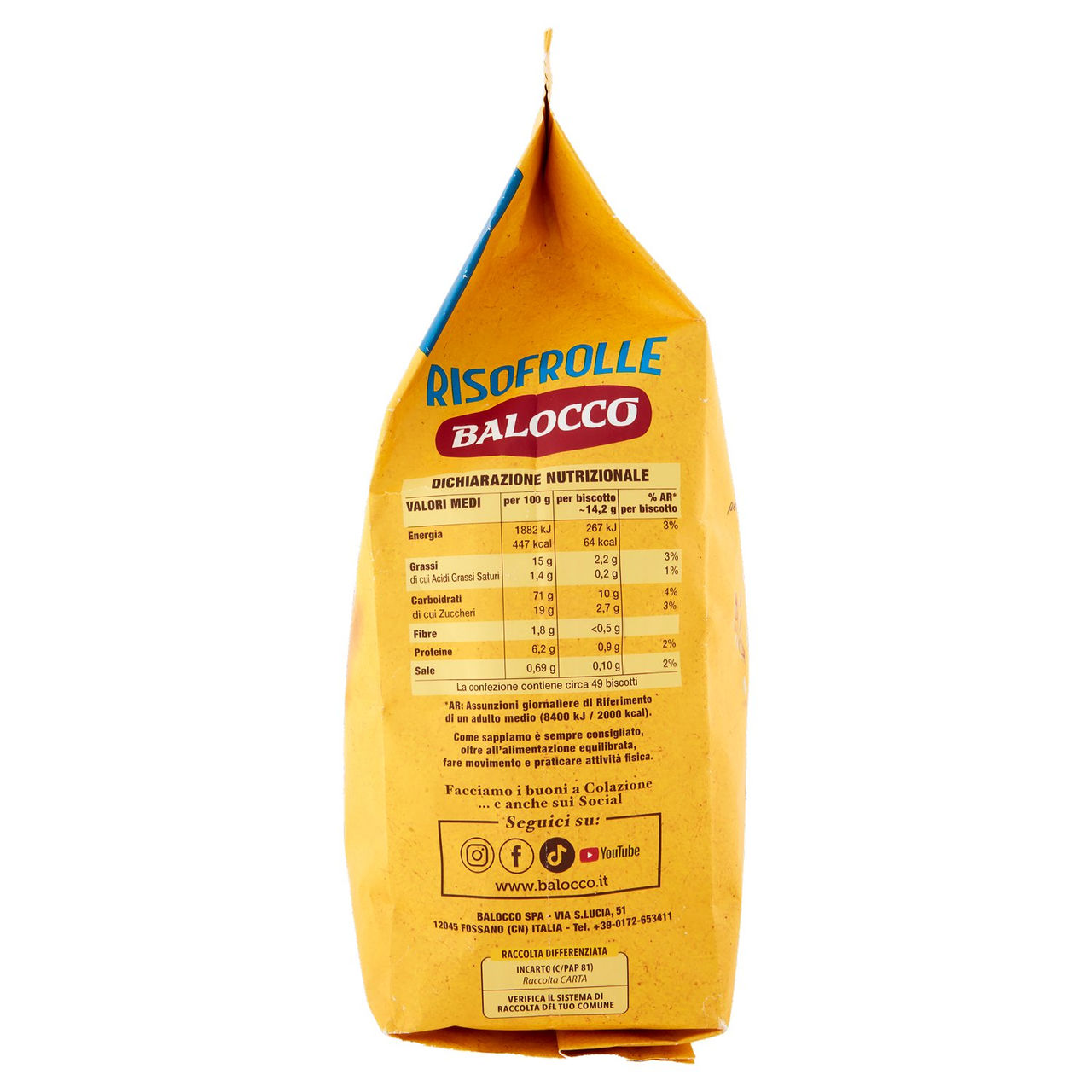 Balocco Risofrolle 700 g