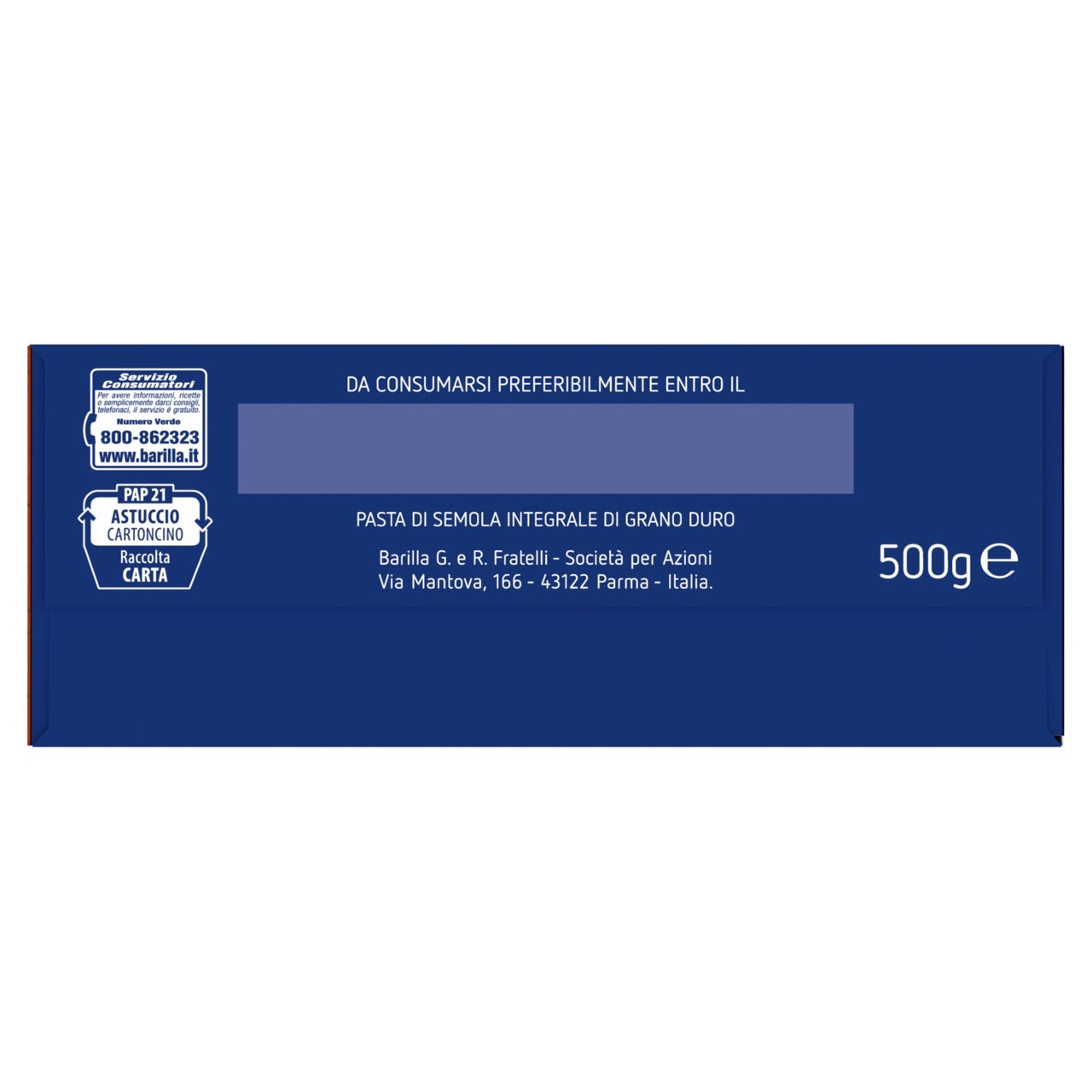 Barilla Integrale Penne Rigate 500 g