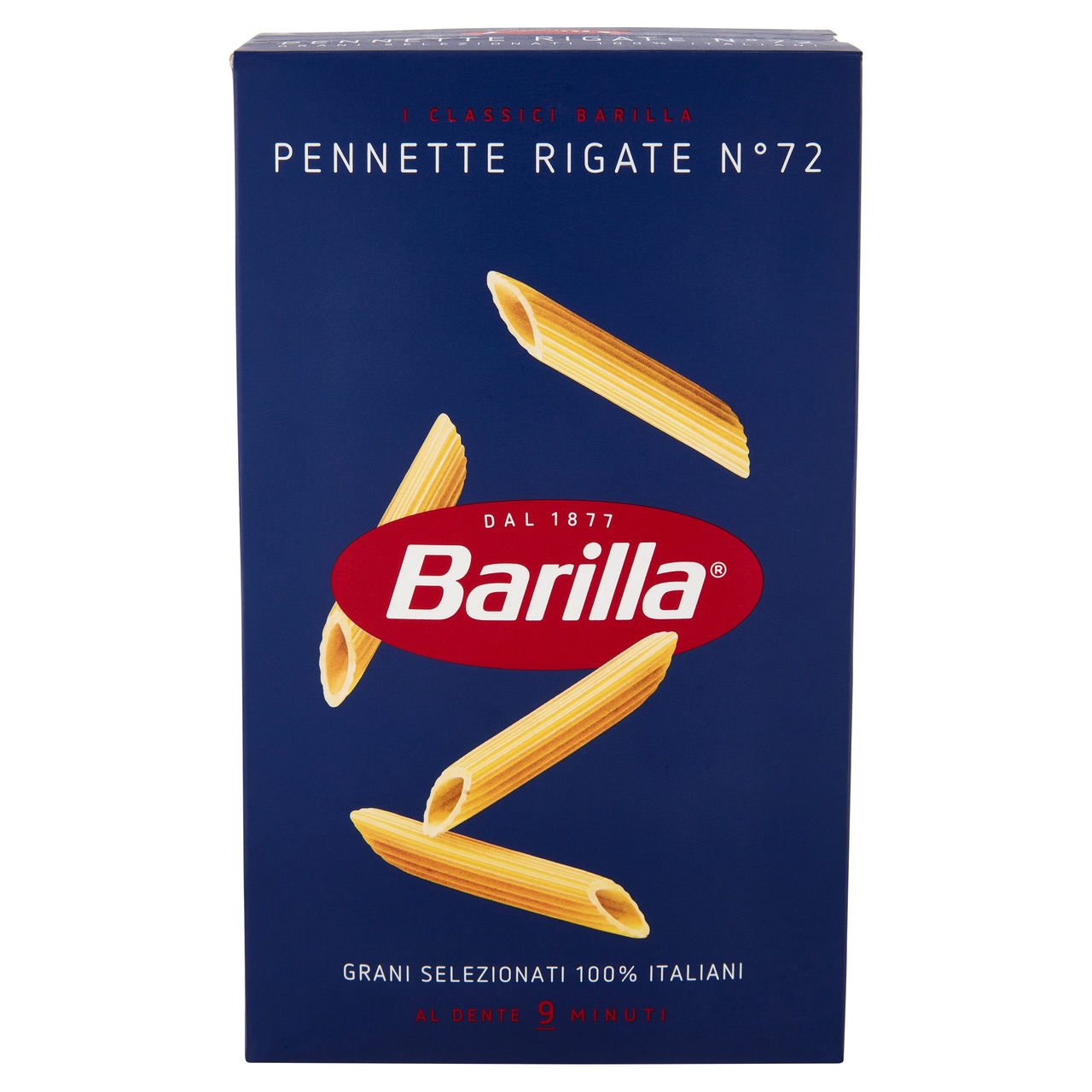 Barilla Pasta Pennette Rigate n.72 100% Grano Italiano 500g