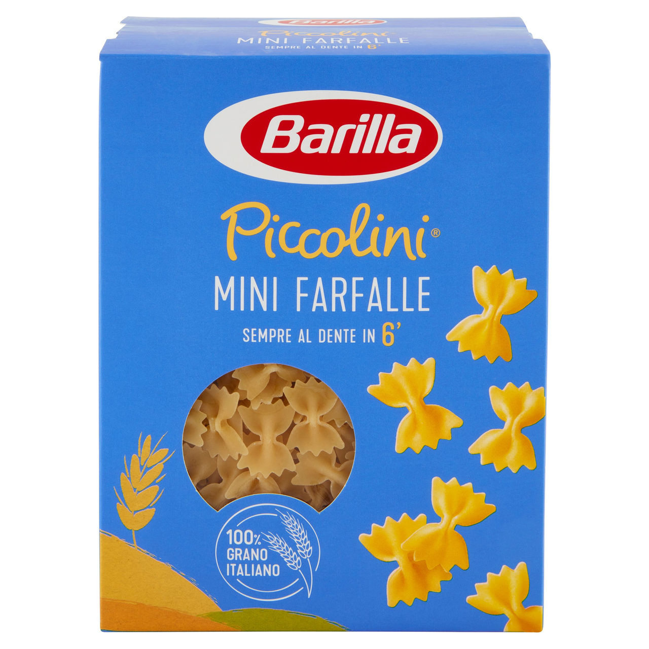 Barilla Pasta Piccolini Mini Farfalle 100% grano italiano 500 g