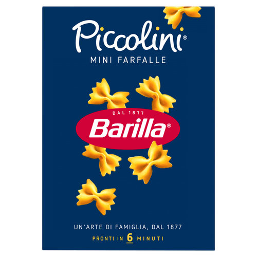 Barilla Pasta Piccolini Mini Farfalle 500g