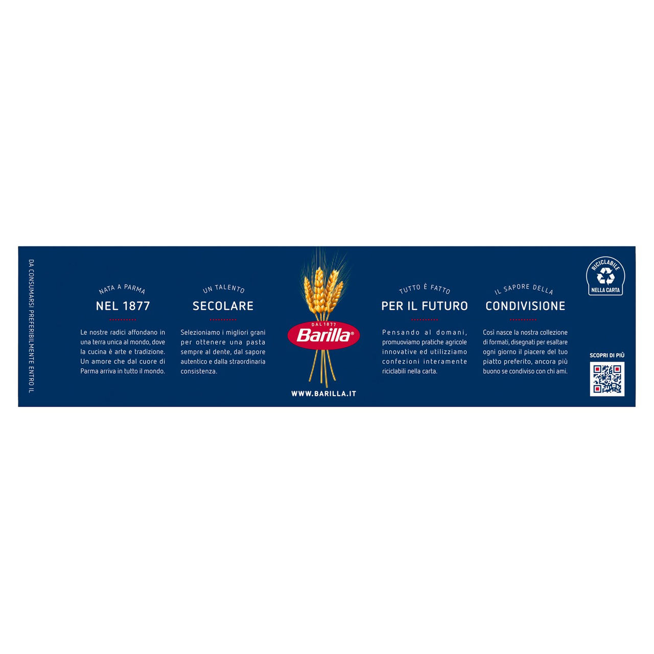 Barilla Pasta Spaghetti n.5 500g