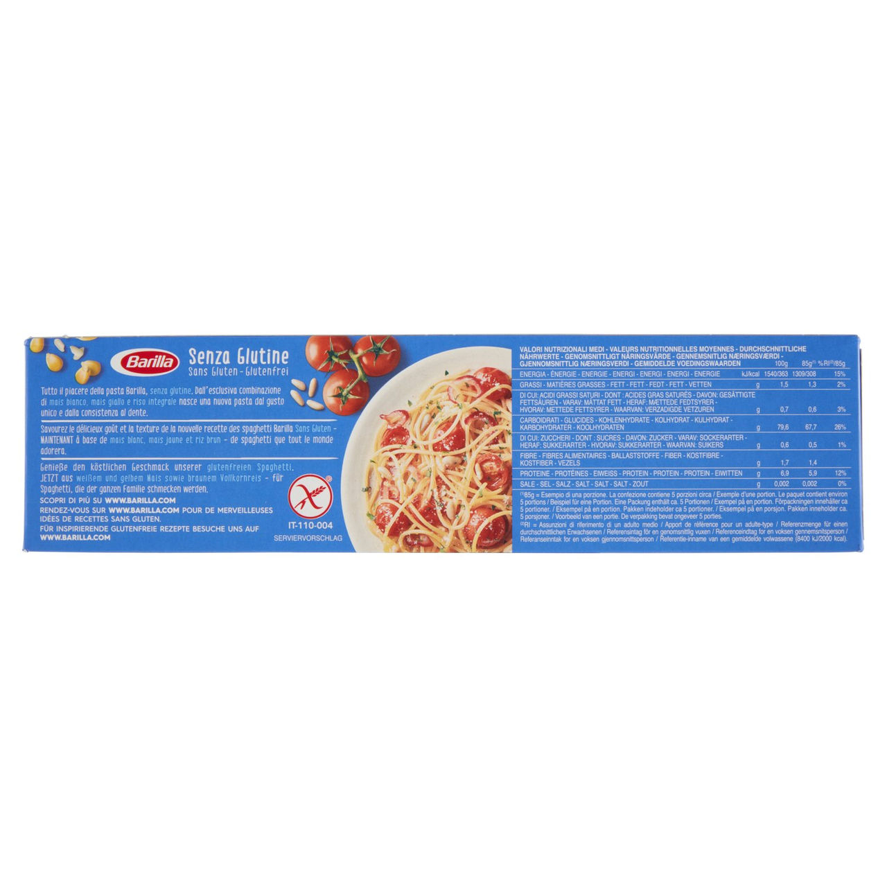 Barilla Pasta Spaghetti Senza Glutine 400 g