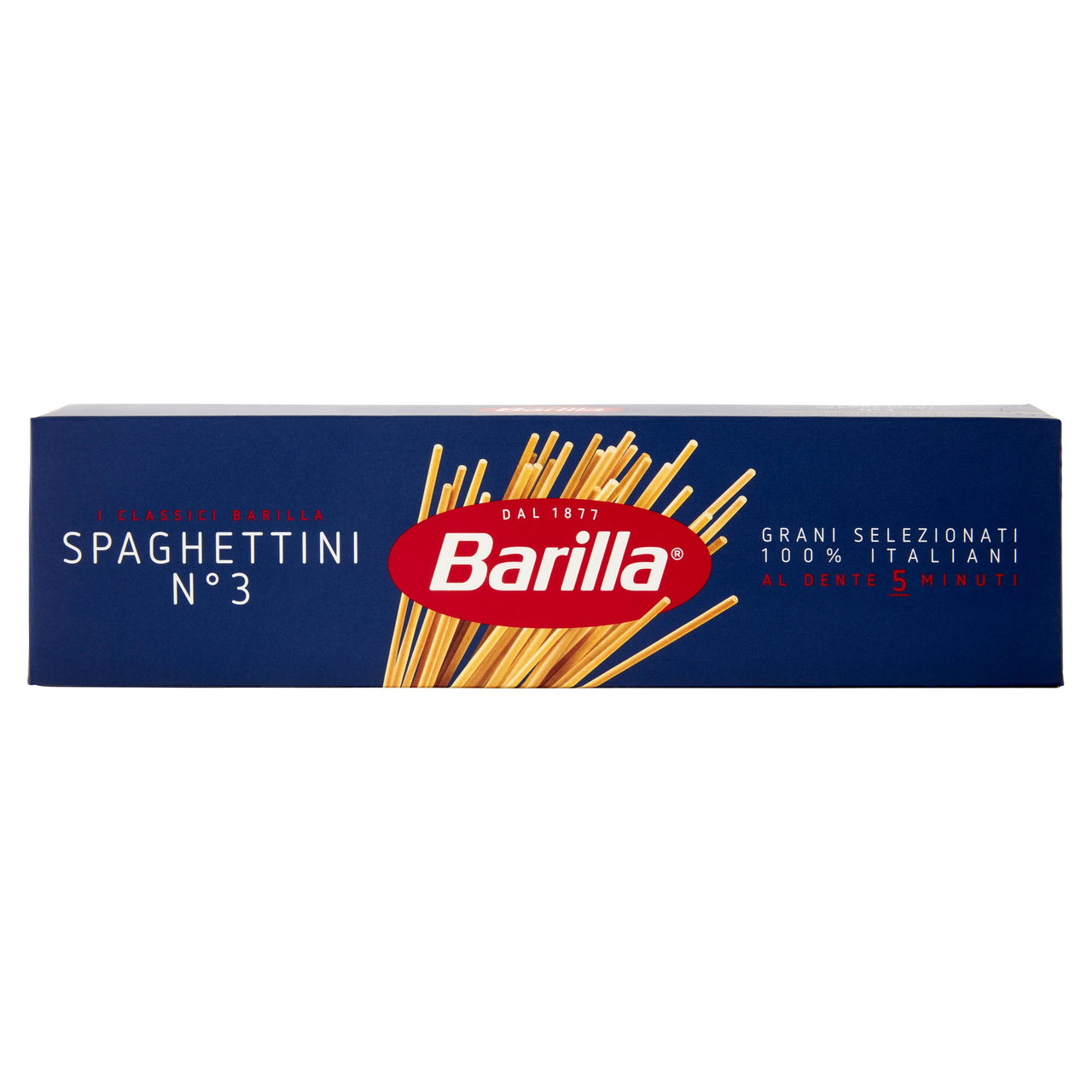 Barilla Pasta Spaghettini n.3 100% Grano Italiano 500g