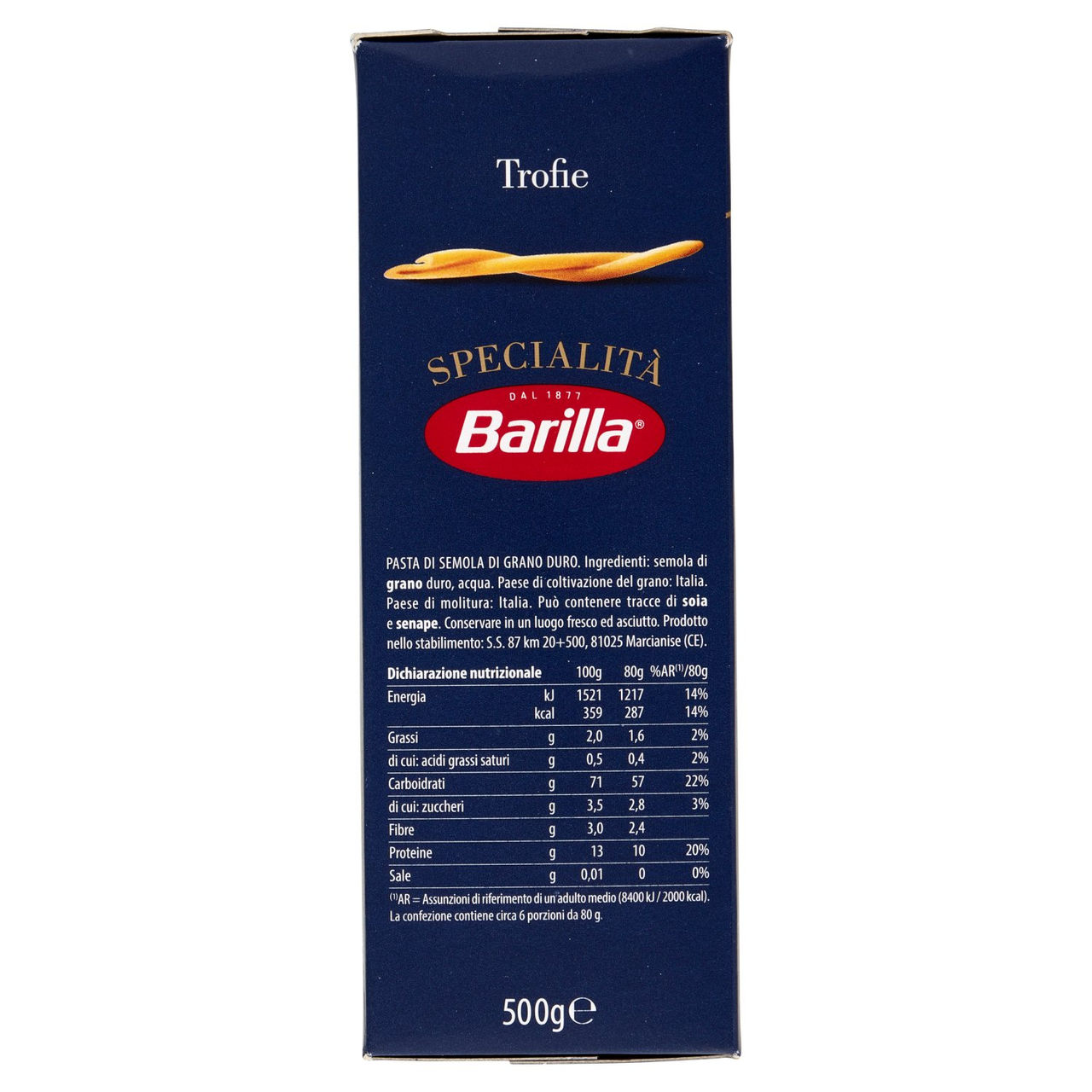 Spaghettoni n. 7 Barilla 500 g in vendita online