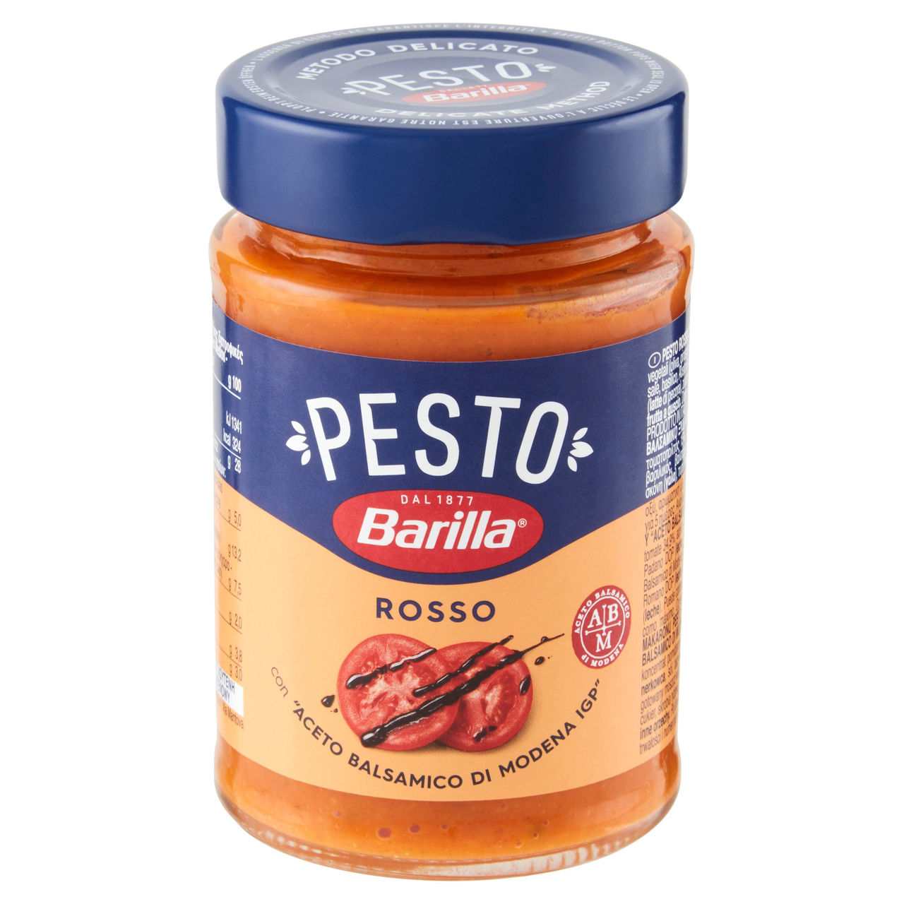Barilla Pesto Rosso Aceto Balsamico Modena Condimento e Sugo per Pasta 200 g