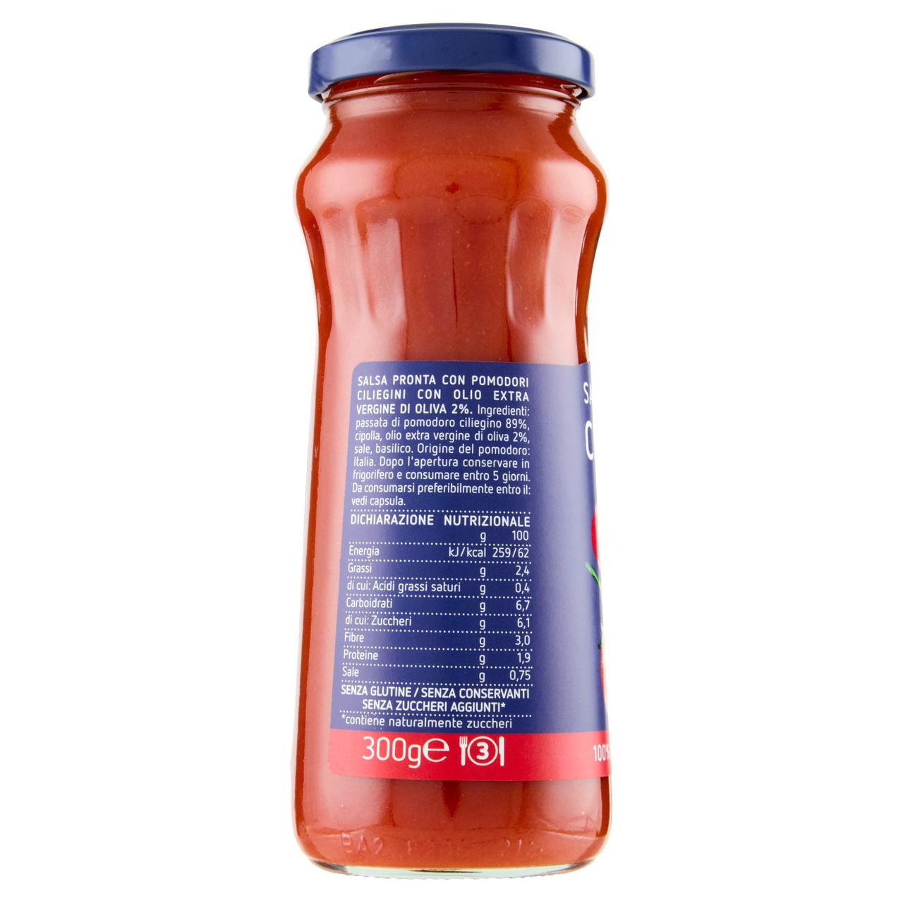 Barilla Salsa Pronta Ciliegini 300g
