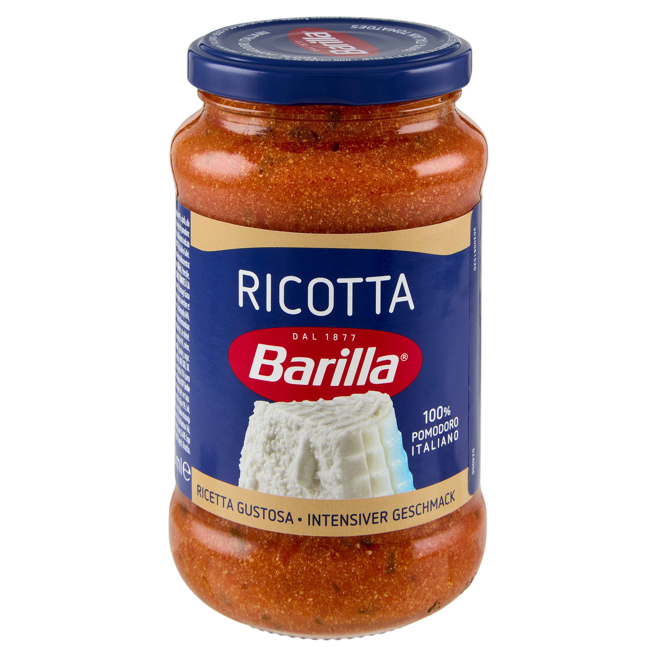 Barilla Sugo Ricotta 100% Pomodoro Italiano Condimento per Pasta 400g
