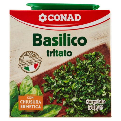 Basilico tritato Surgelato 50 g Conad
