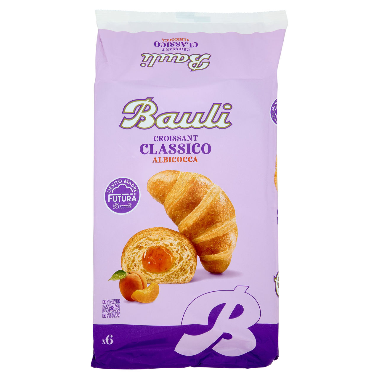 Bauli i Classici Croissant Albicocca 6 x 50 g