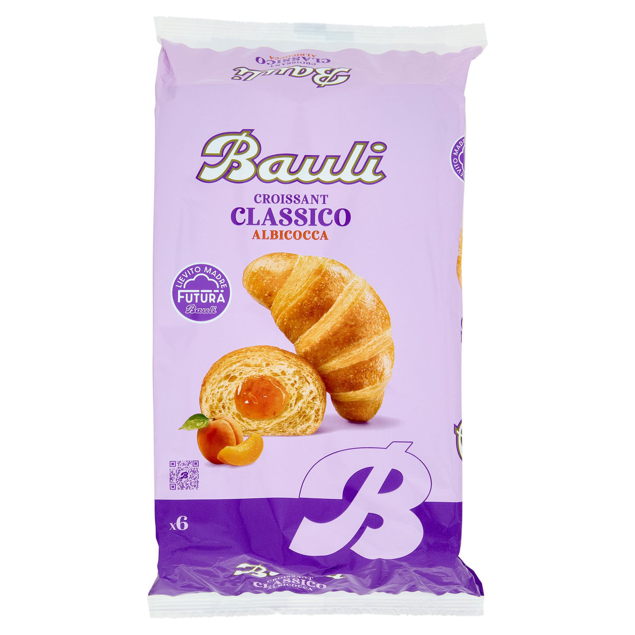 Bauli i Classici Croissant Albicocca 6 x 50 g