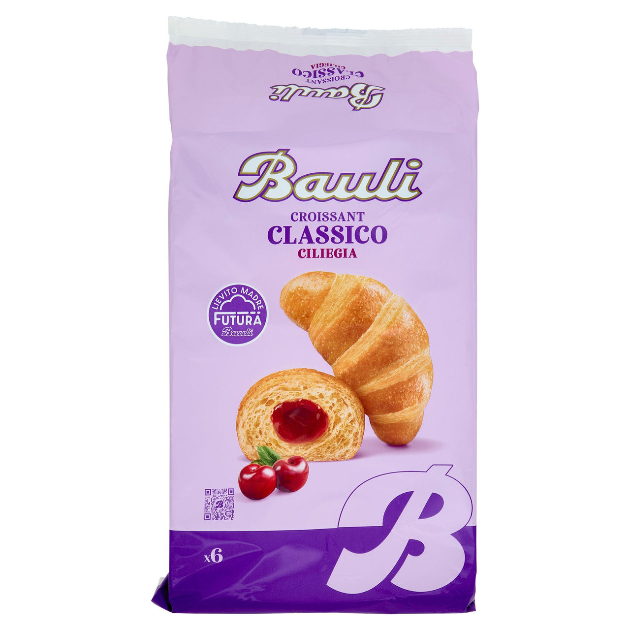 Bauli i Classici Croissant Ciliegia 6 x 50 g