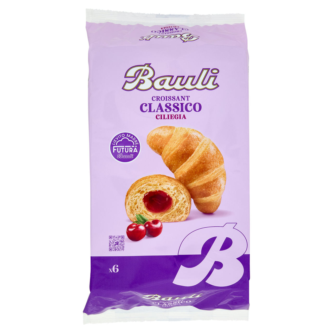 Bauli i Classici Croissant Ciliegia 6 x 50 g