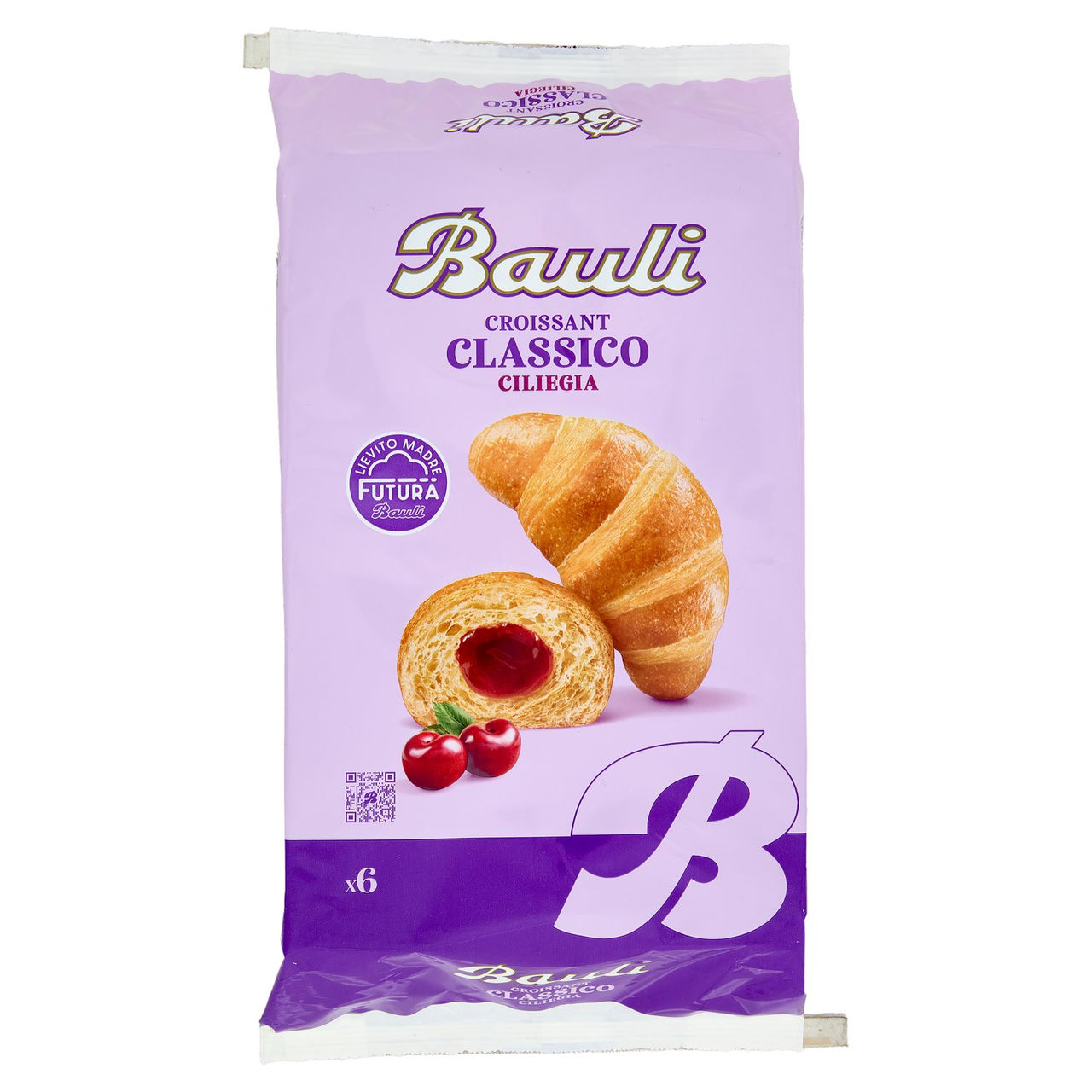 Bauli i Classici Croissant Ciliegia 6 x 50 g