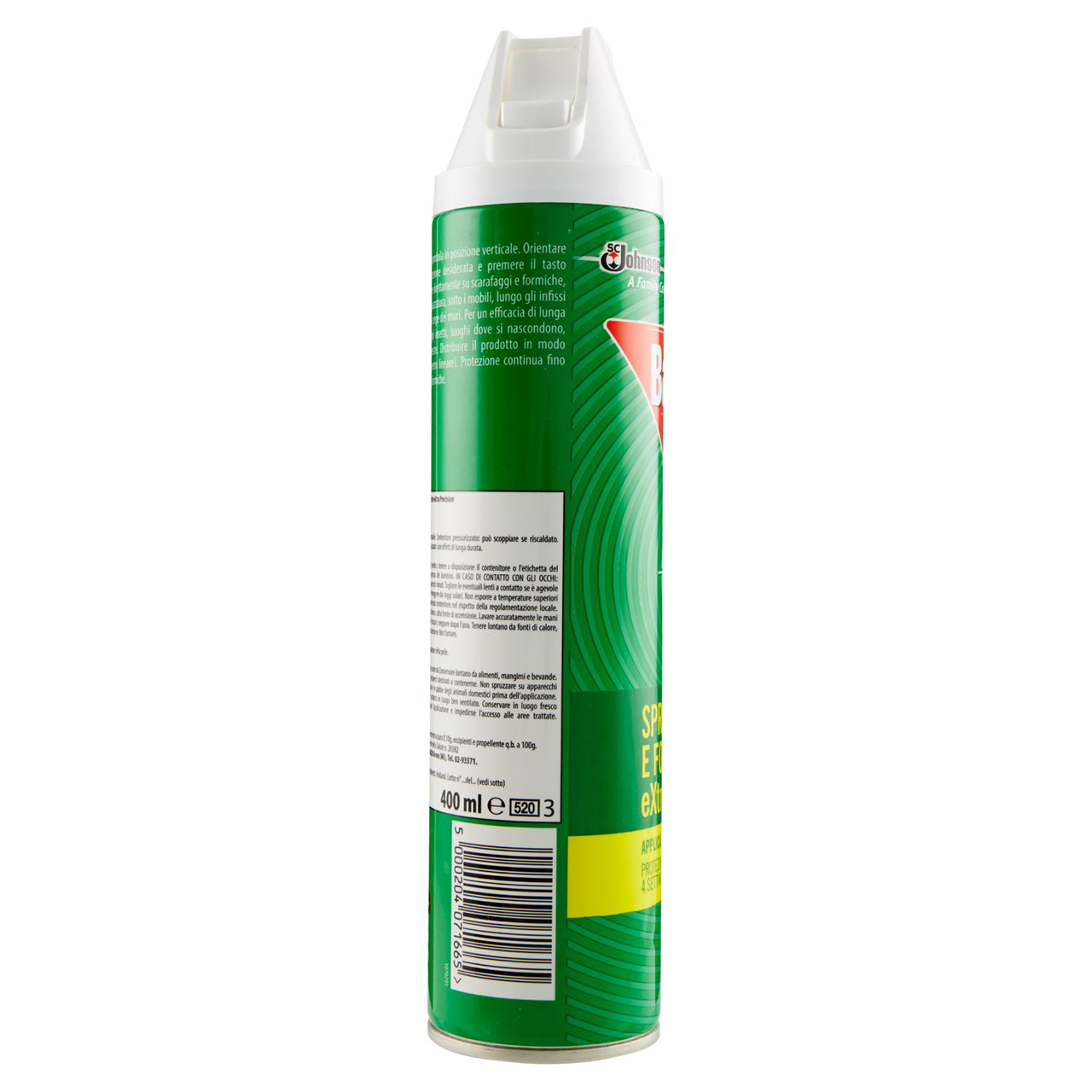 Baygon Spray Scarafaggi e Formiche eXtra precision 400 ml