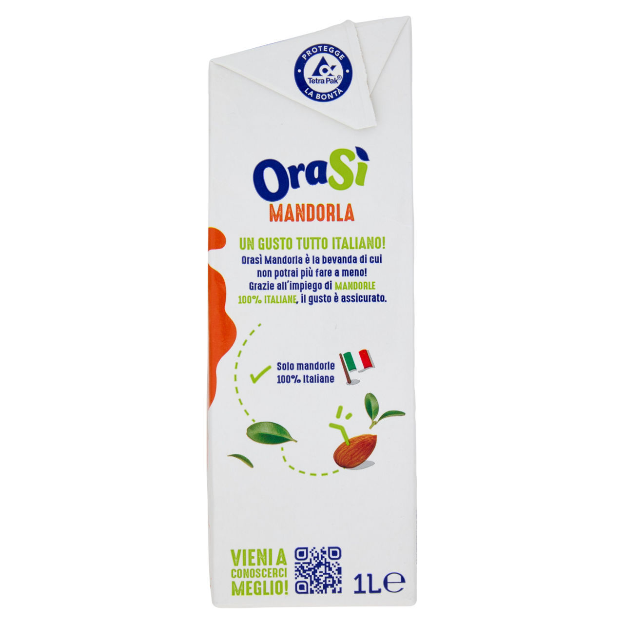 Bevanda vegetale OraSì mandorla 100% italiana 1 l