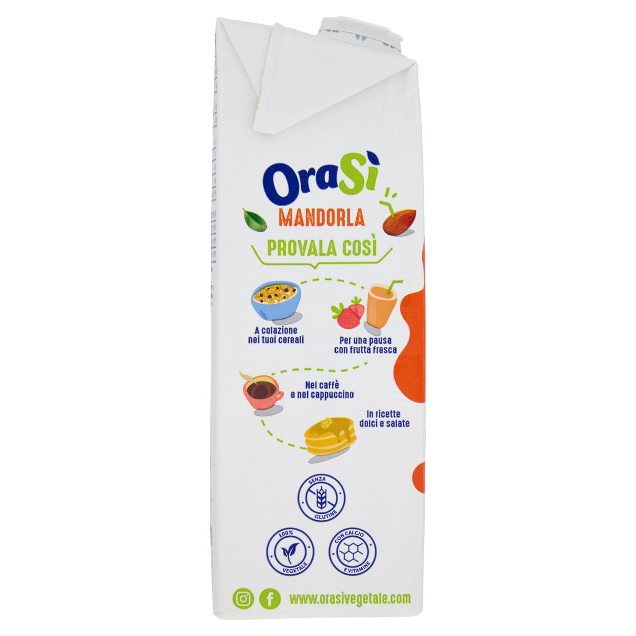 Bevanda vegetale OraSì mandorla 100% italiana 1 l