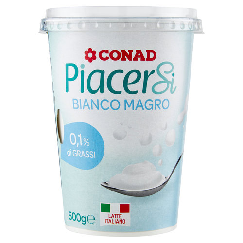 Bianco Magro 0,1% di Grassi 500 g Piacersi Conad