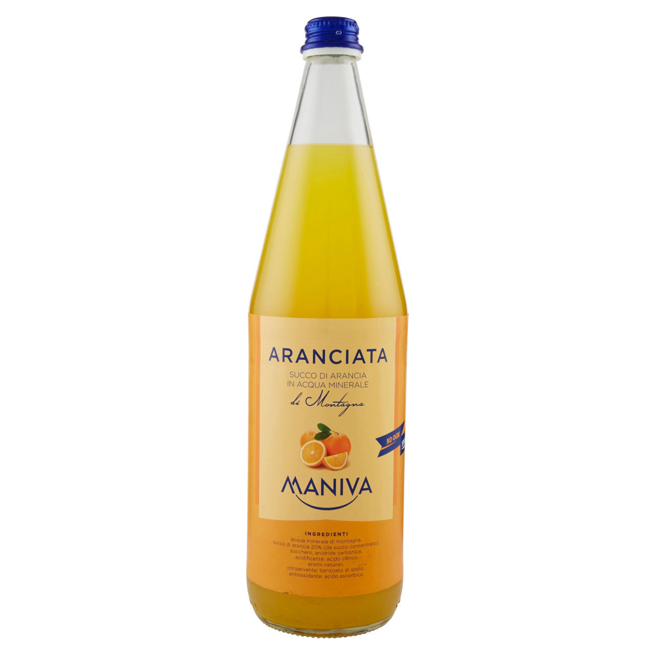 Bibita Maniva aranciata 1 l