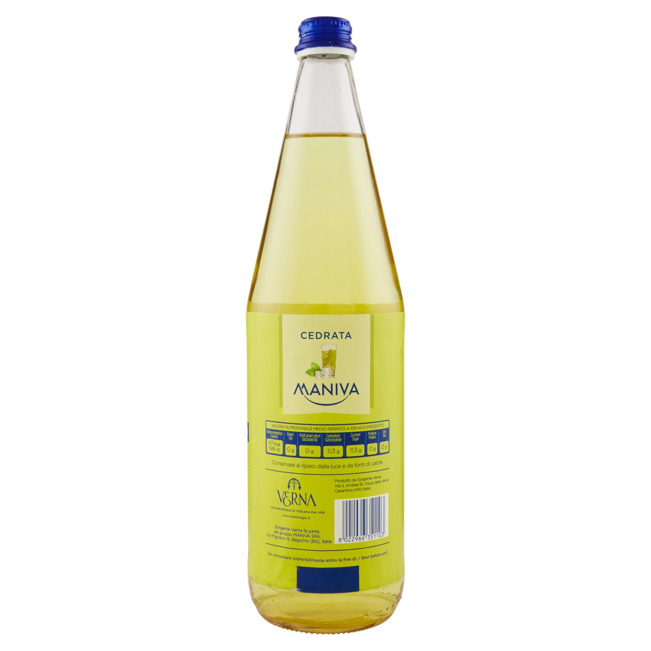 Bibita Maniva cedrata 1 l