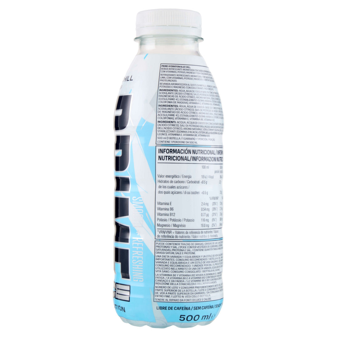 Bibita Prime Hydration berry zero 500 ml