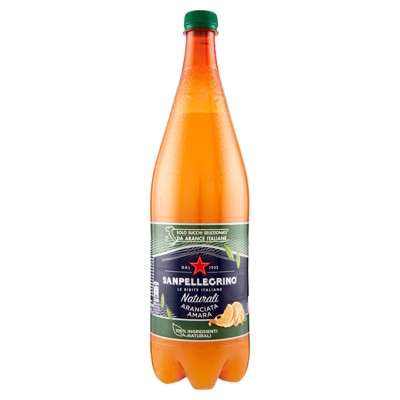 BIBITE SANPELLEGRINO, Bevande Gassate, Naturali, Aranciata Amara, Pet 120cl