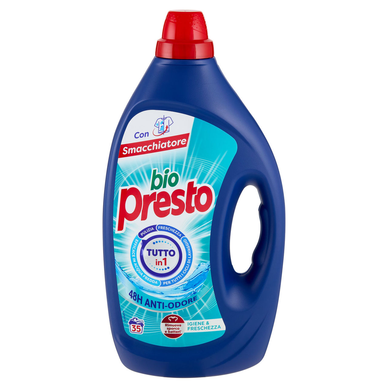 BIO PRESTO Liquido Igiene & Freschezza 35 Lavaggi 1.575 ml