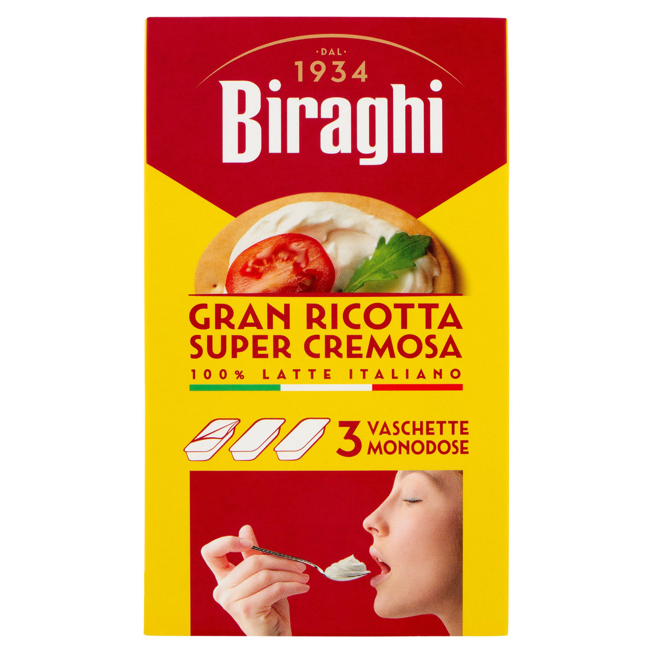 Biraghi Gran Ricotta Super Cremosa 3 x 50 g