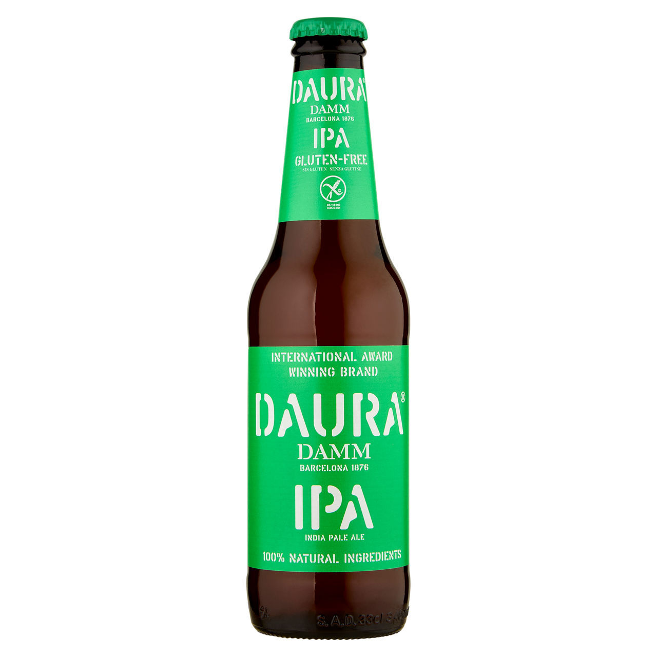 Birra Damm Daura senza glutine IPA 330 ml