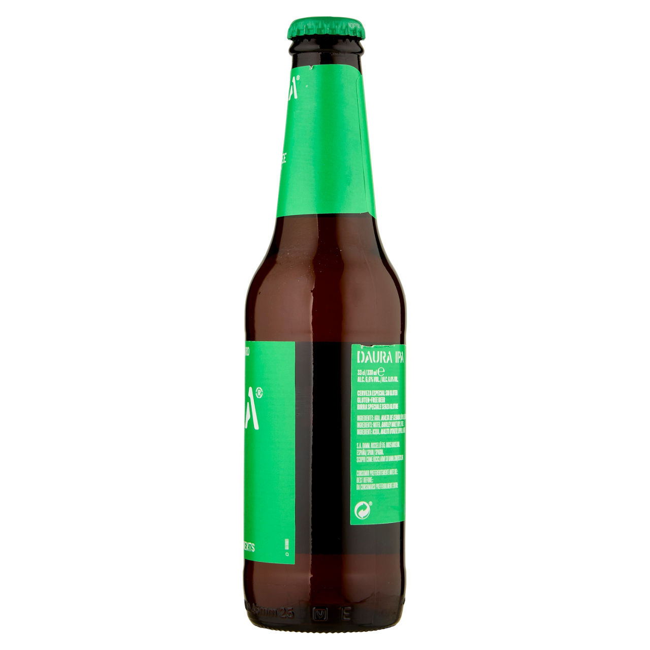 Birra Damm Daura senza glutine IPA 330 ml