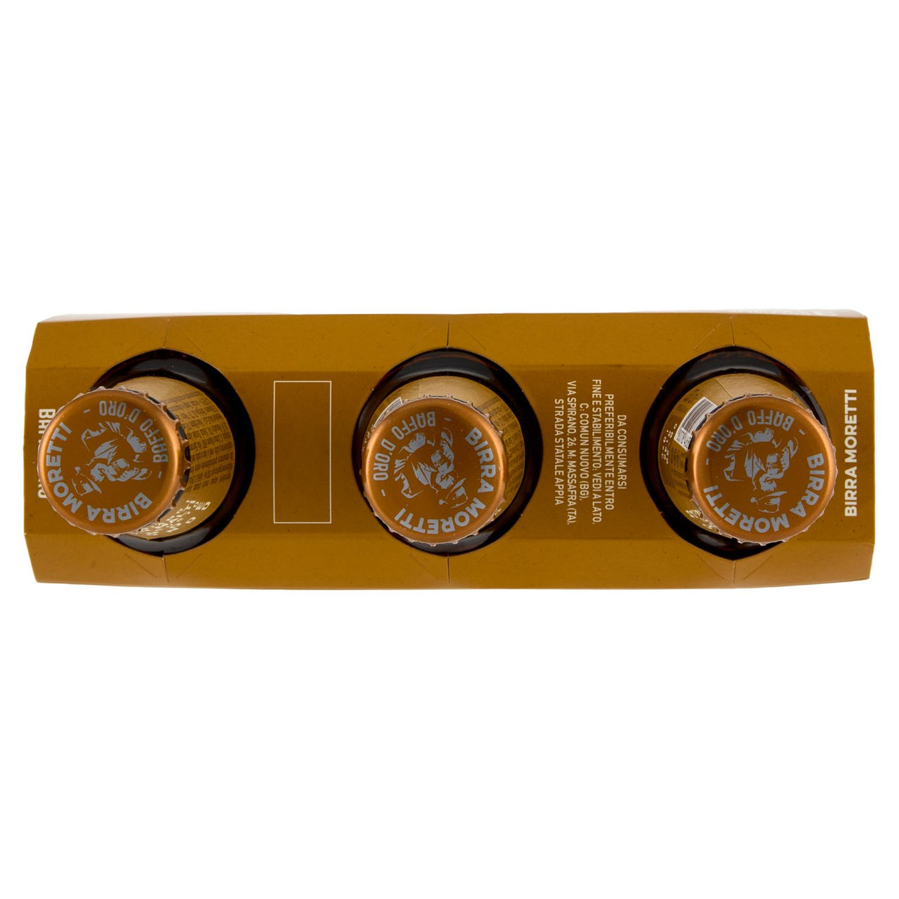Birra Moretti Baffo d'Oro 3 x 33 cl