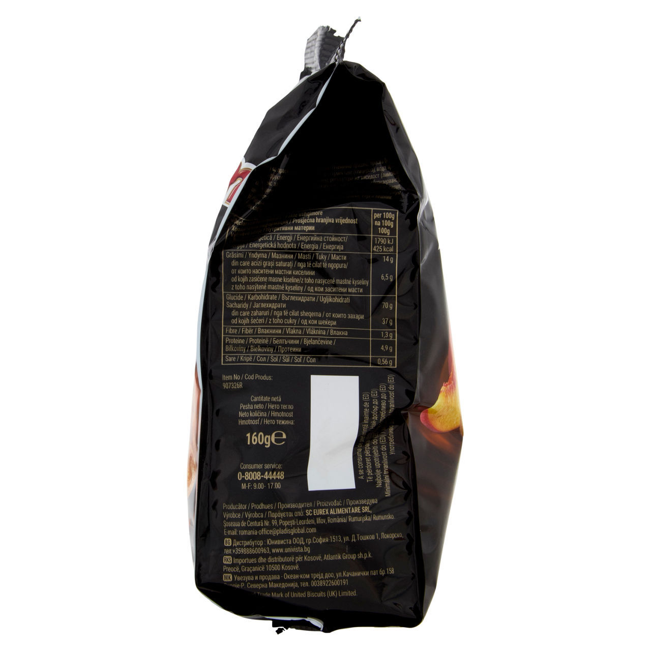 Biskrem Mc Vities pesca 160 g