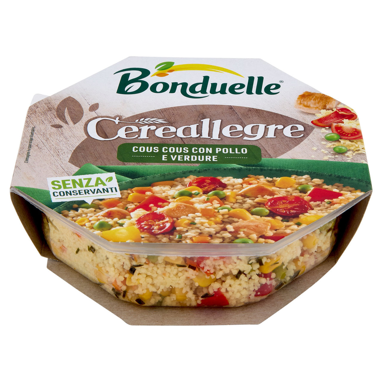 Bonduelle Cereallegre Cous Cous con Pollo e Verdure 200 g