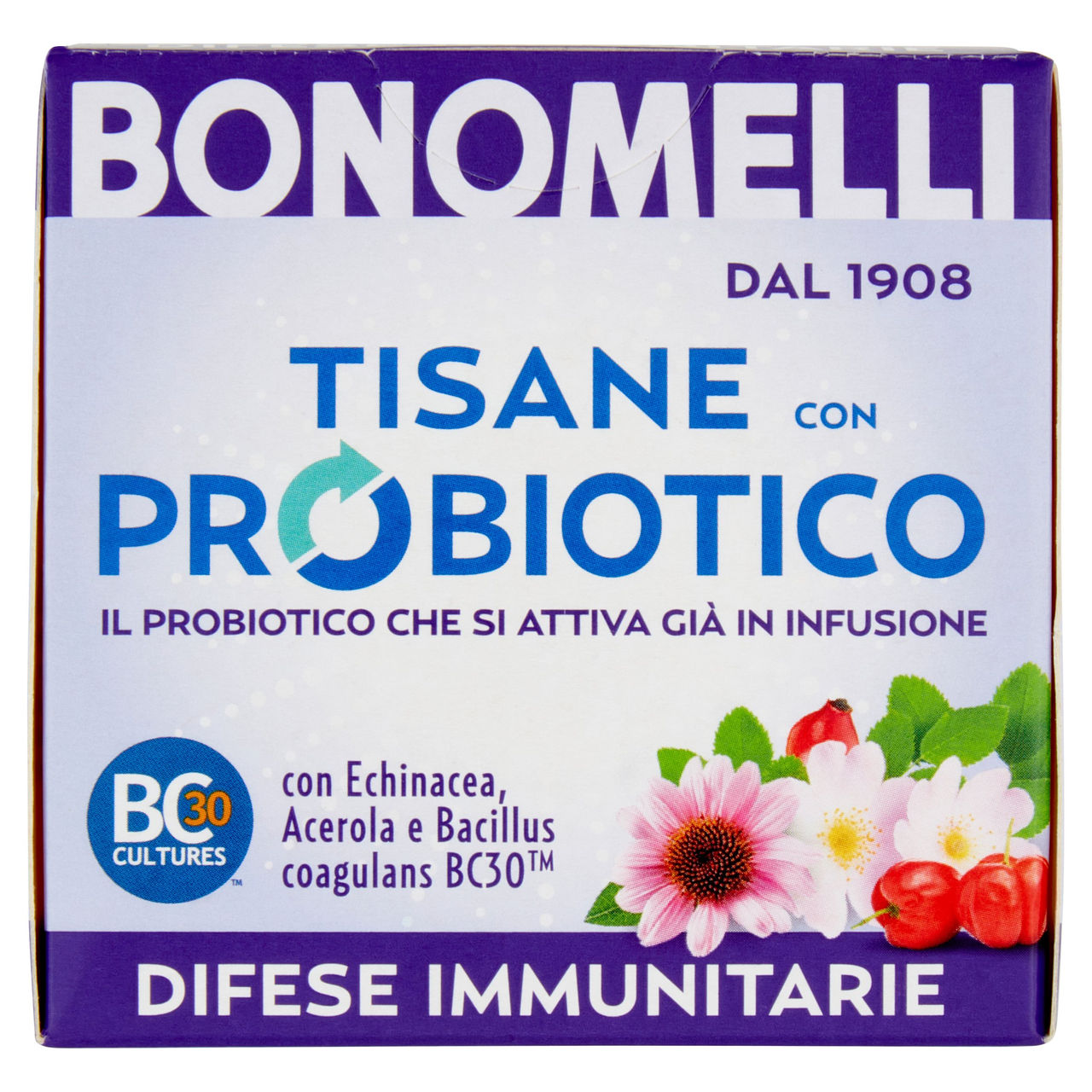 Bonomelli Tisane con Probiotico Difese Immunitarie 10 Filtri 20 g