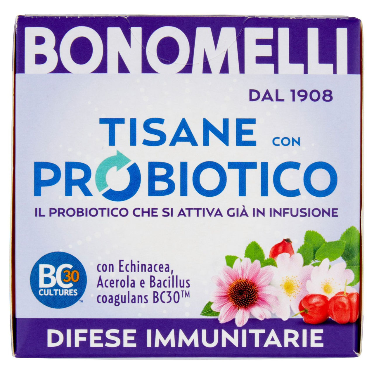 Bonomelli Tisane con Probiotico Difese Immunitarie 10 Filtri 20 g